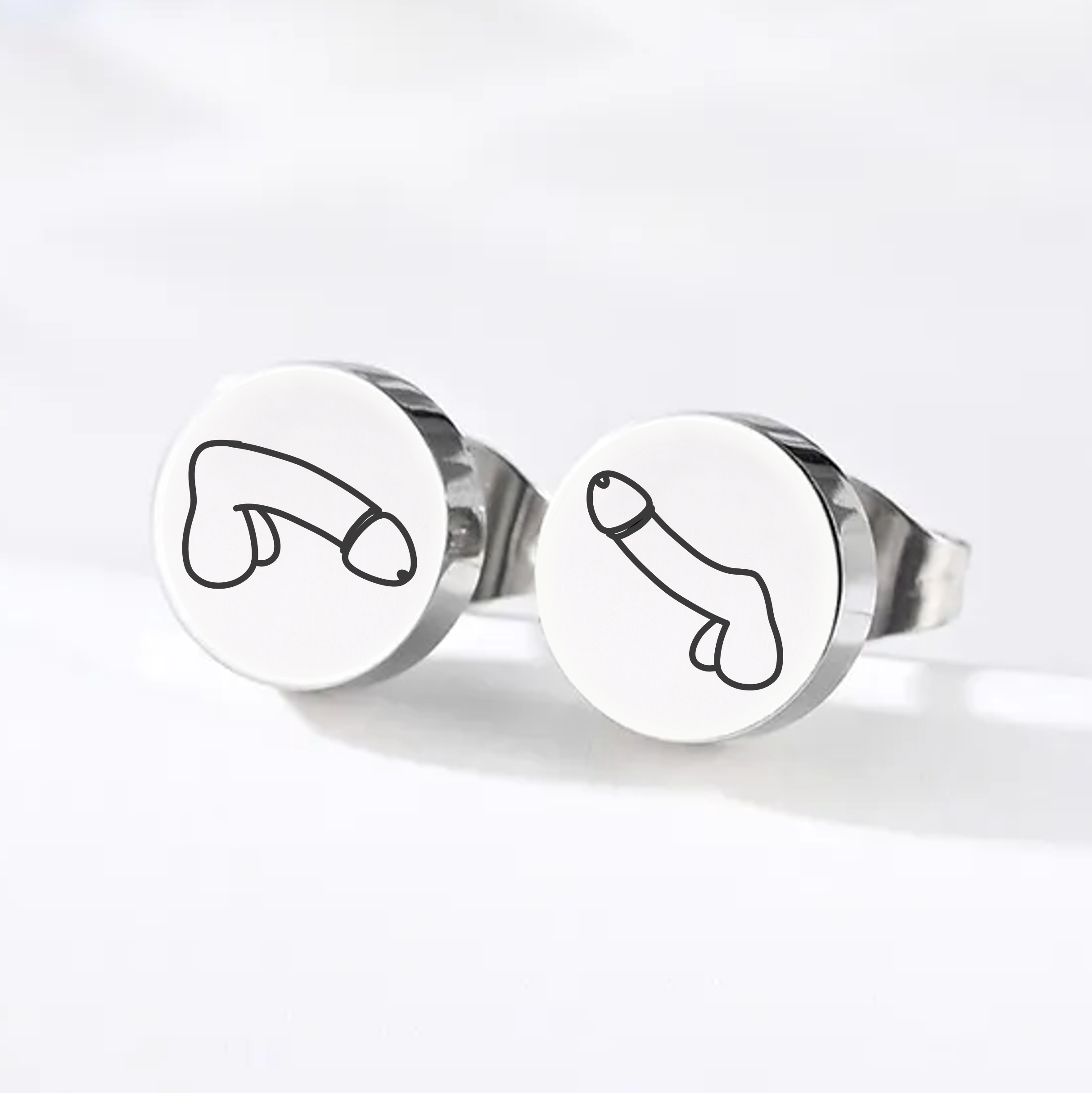 Penis, Stud Earrings