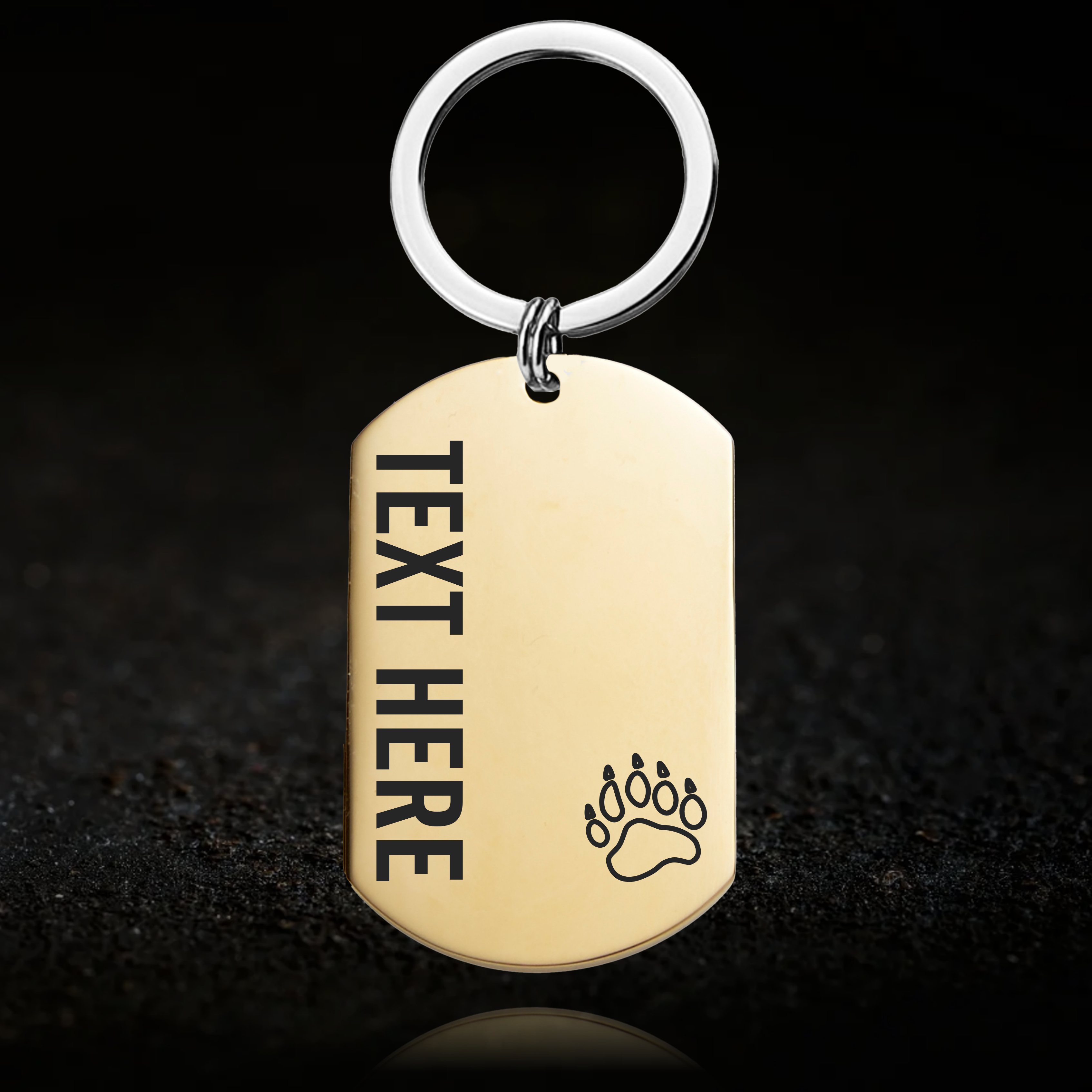 Personalised Bear, Keyring