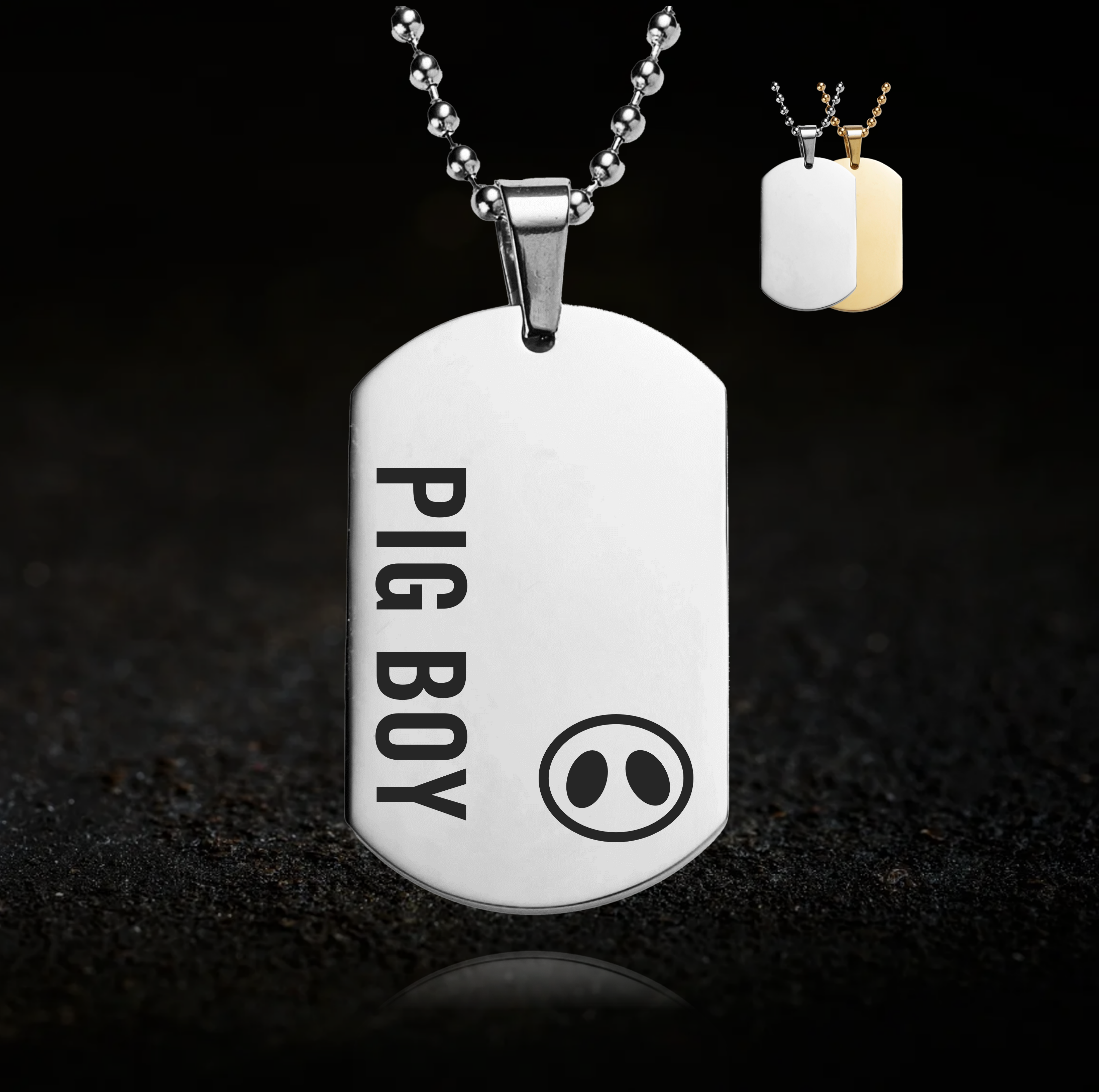 Pig Boy Necklace