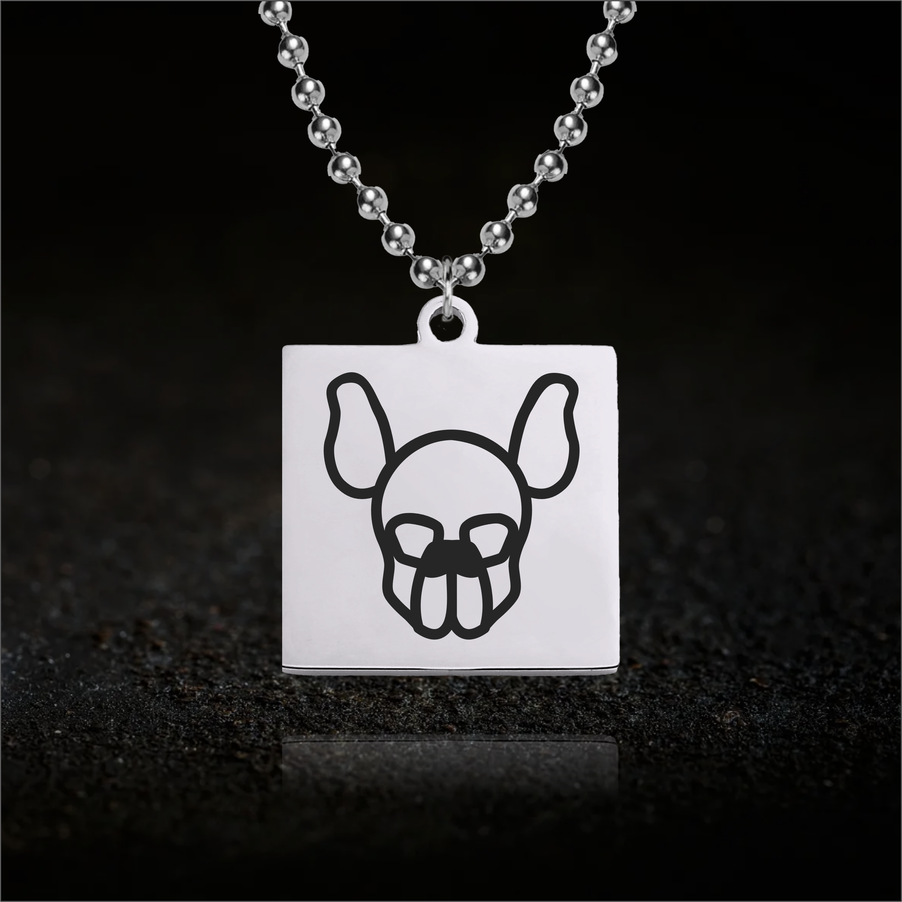 Human Puppy Play, Hood Necklace