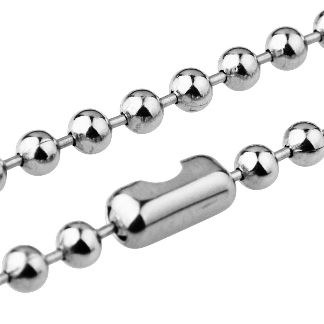 2.4/3mm Ball Chain - Silver or Gold