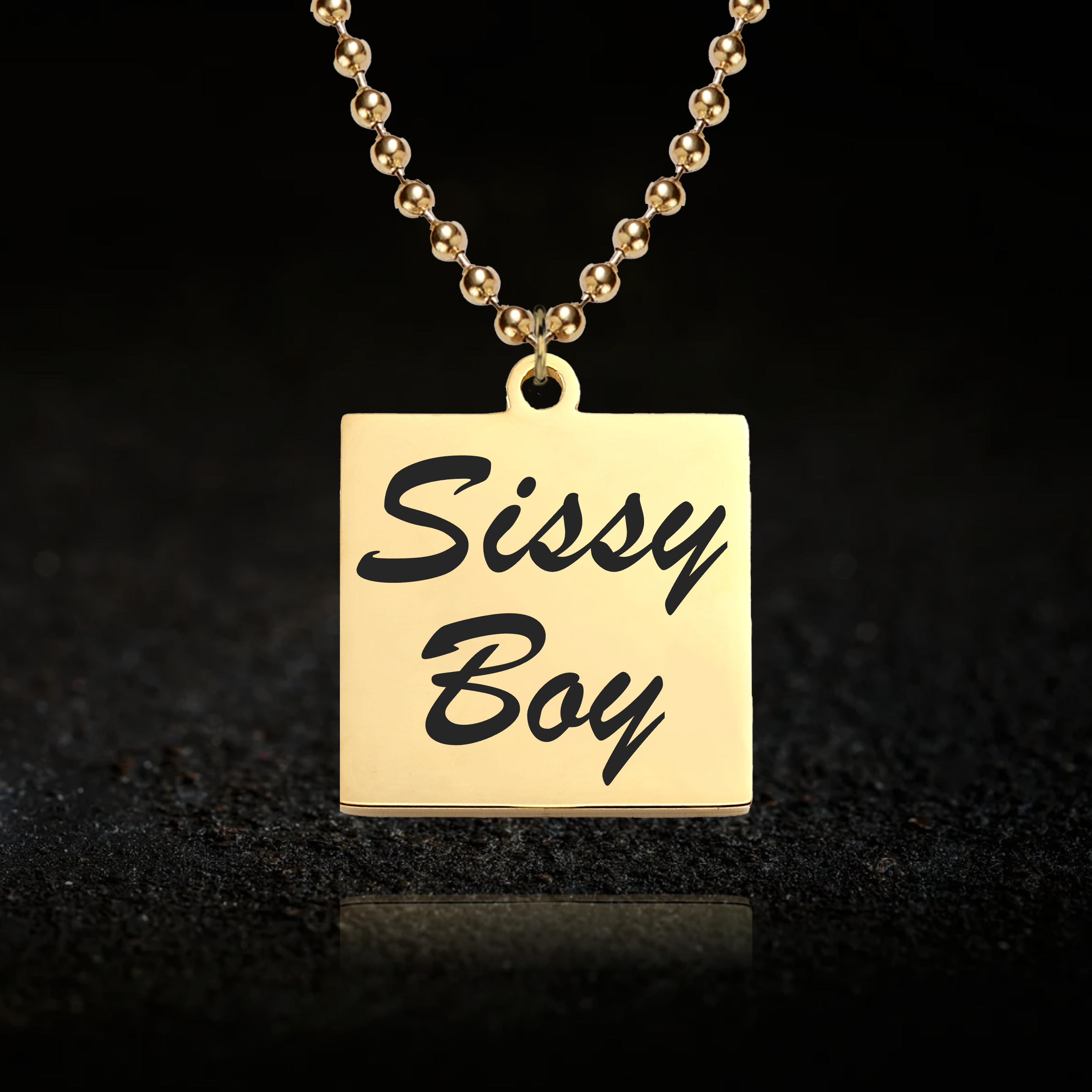Submissive Sissy Boy Necklace