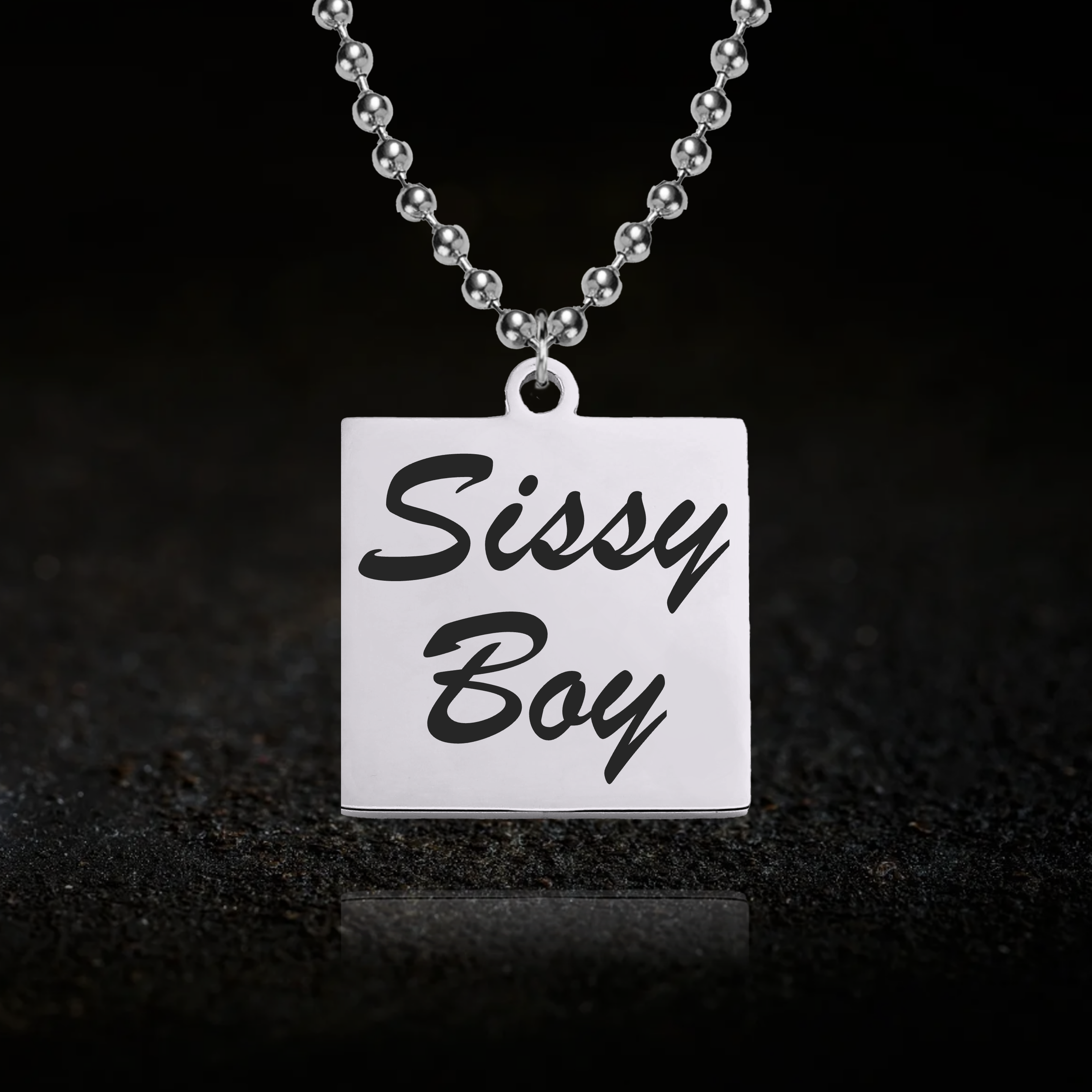 Submissive Sissy Boy Necklace