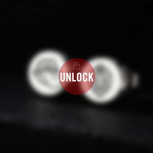 Red 'UNLOCK' button with a lock icon on a black background
