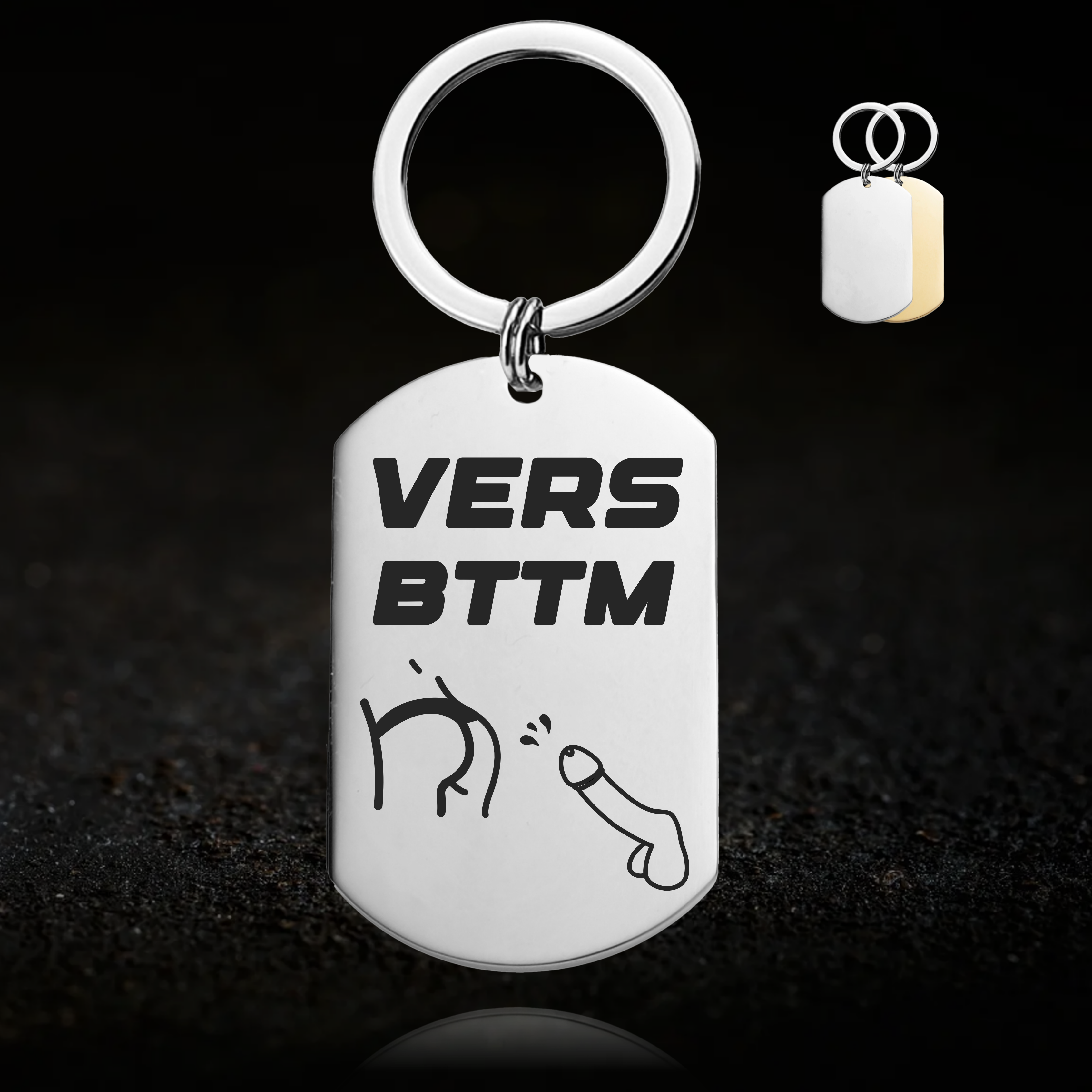 Versatile Bottom, Keyring