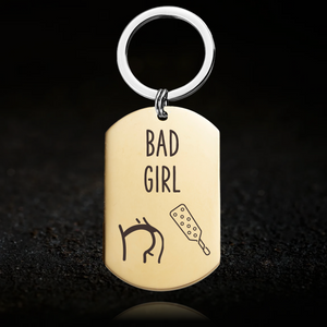 Bad Girl Keyring