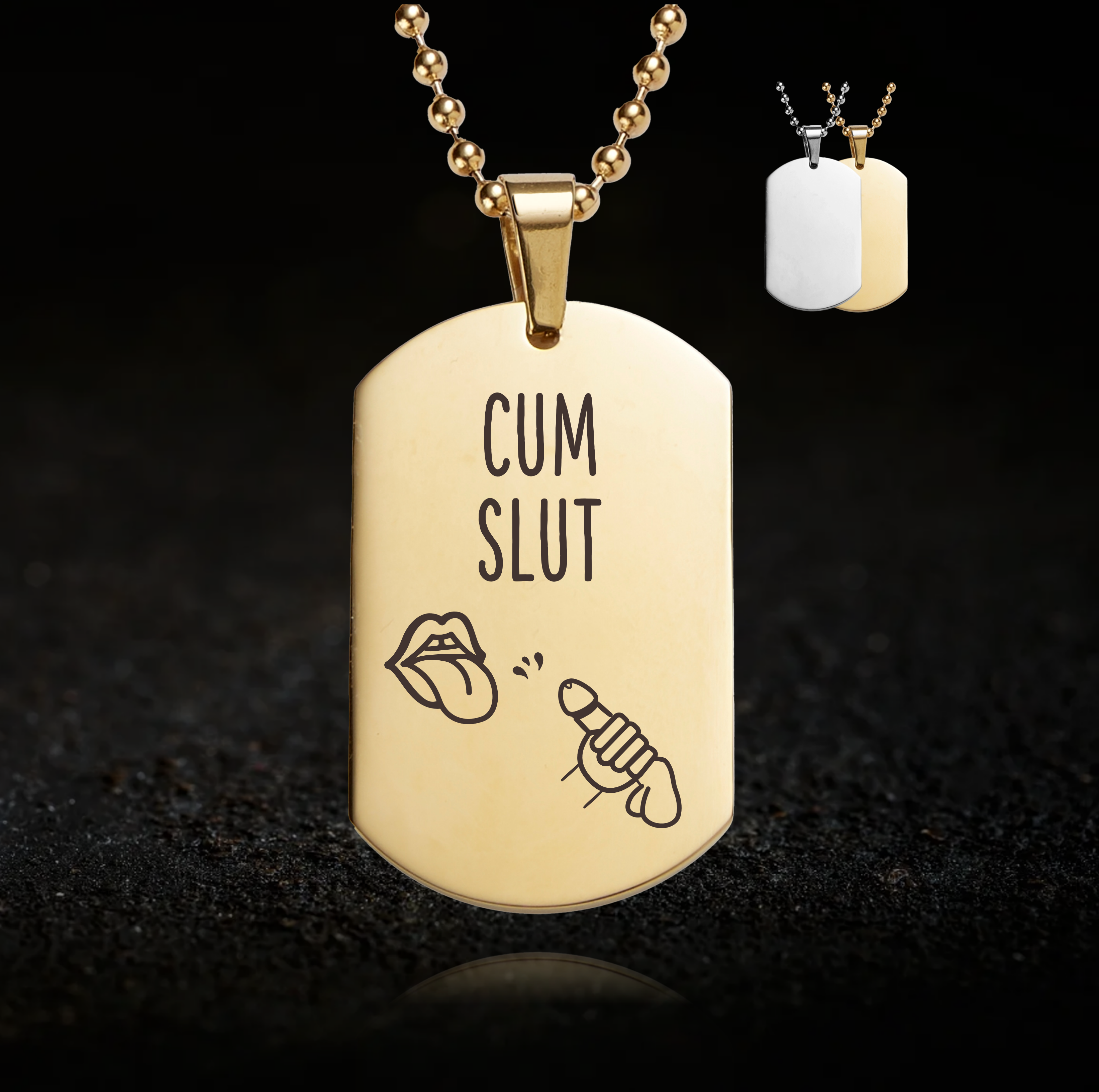 Cum Slut Jewellery
