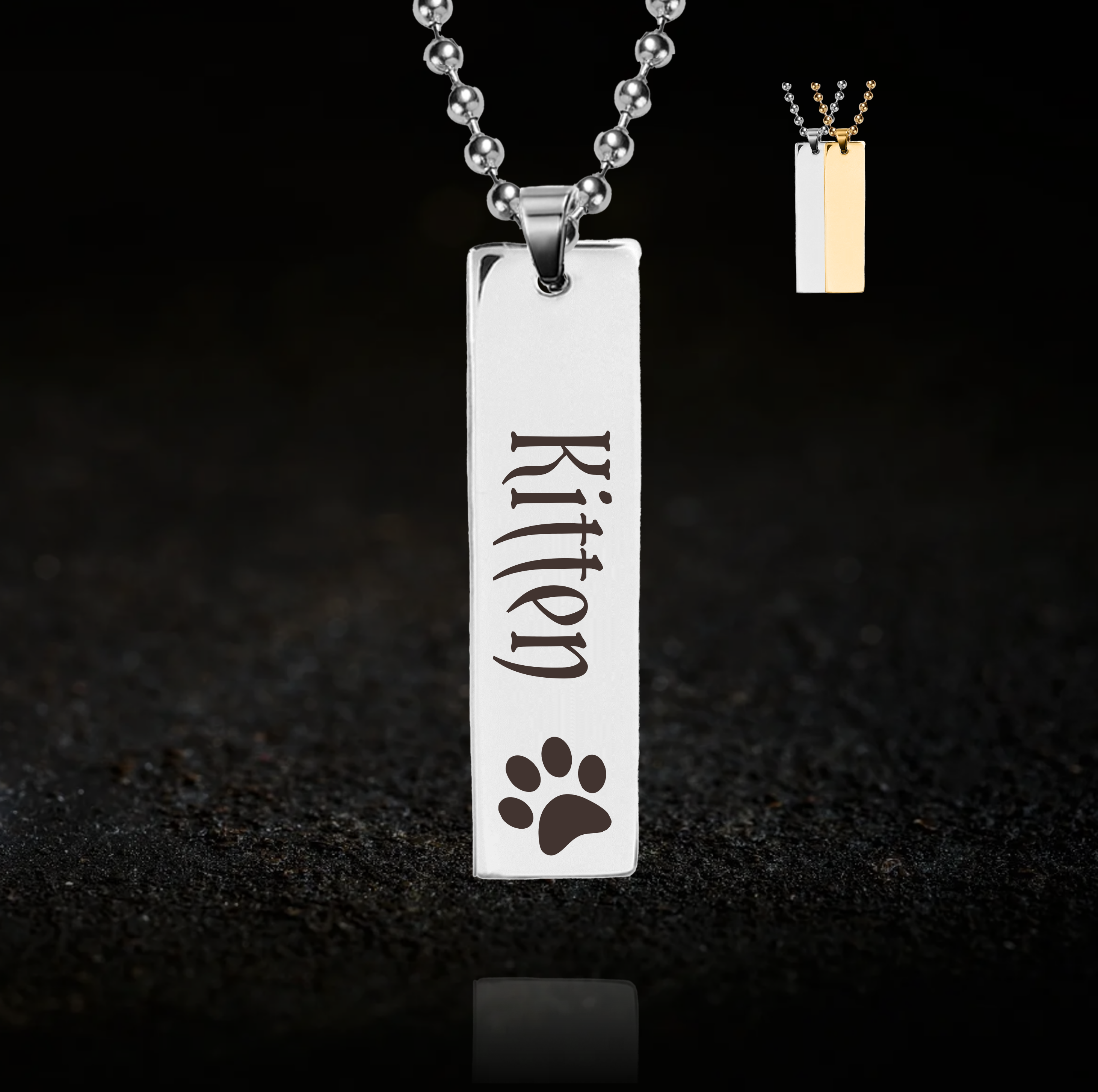 Kitten Necklace