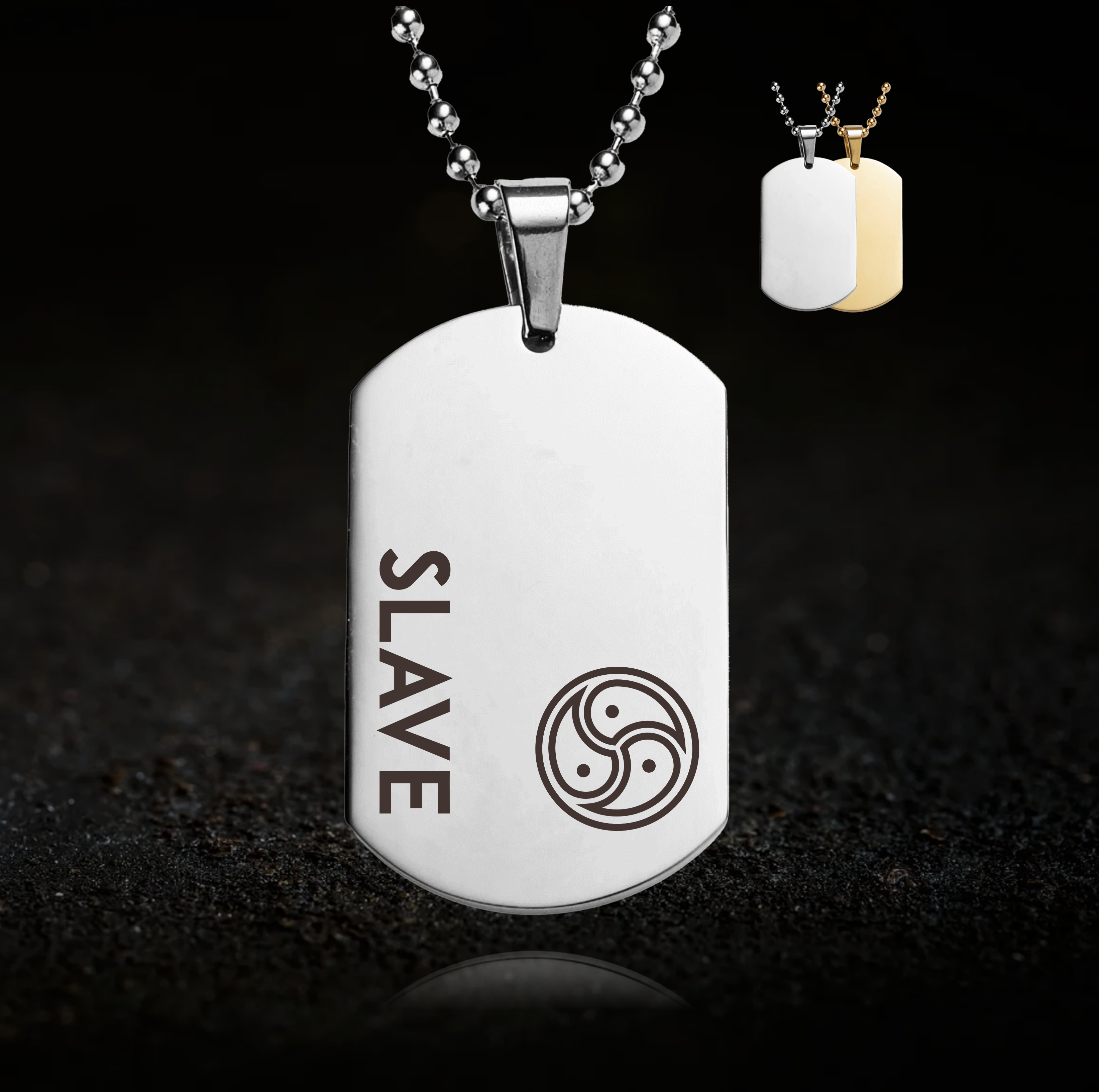 BDSM Triskelion Necklace